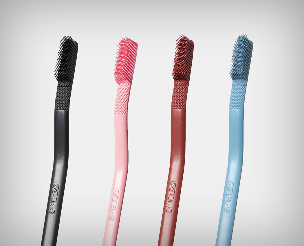 Claremont dentist reviews Boie Silicon toothbrush